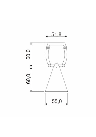 Tunga Aydınlatma Wallwasher Led Projektör 35cm 12w Ip65 24v Rotasyon Ayak Ce Kırmızı