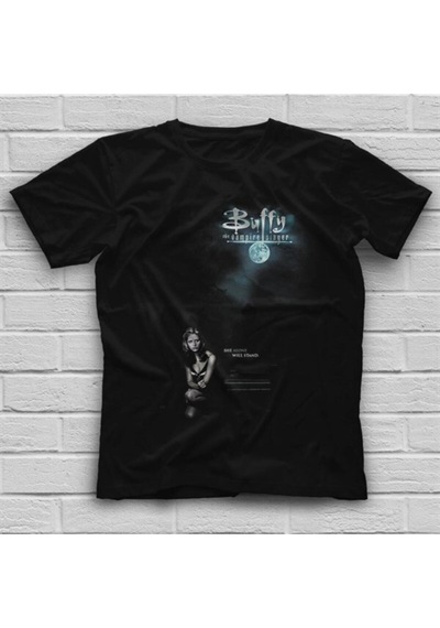 Noıssey Ko Butadigi Buffy The Vampire Slayer Siyah Unisex Tişört T-shirt 5551wt