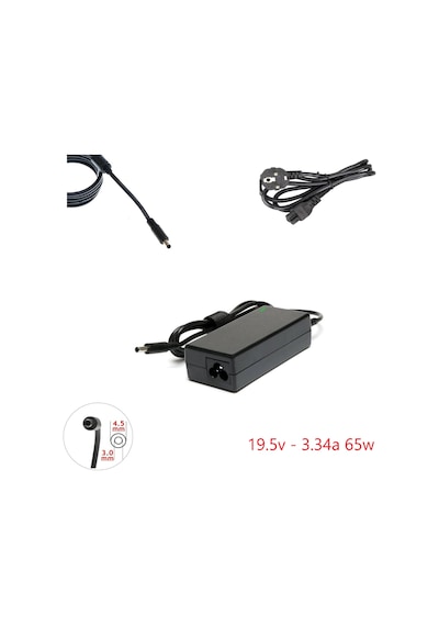 Dell 4h6nv, 70vtc, 9cgp4, C2wjh, Cdf57 Jxc18 19.5v 3.34a Notebook Adaptör