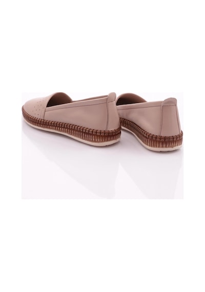 Dgn P25 Kadin Soft Anatomic Footwear Deri Ayakkabi p25-1512-R4971 Gümüş