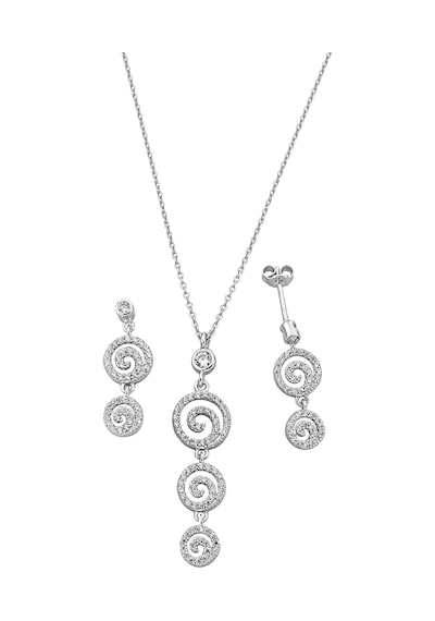 925 Ayar Gümüş Girdap Set - 67020402 Gümüş