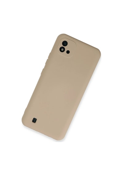 Cosmotex Newface Realme C11 2021 Kılıf Nano İçi Kadife Silikon - Pudra