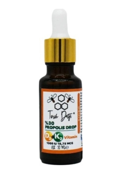 Toros Dağı Bal D3-k2 Vitaminli Damla Propolis 20ml