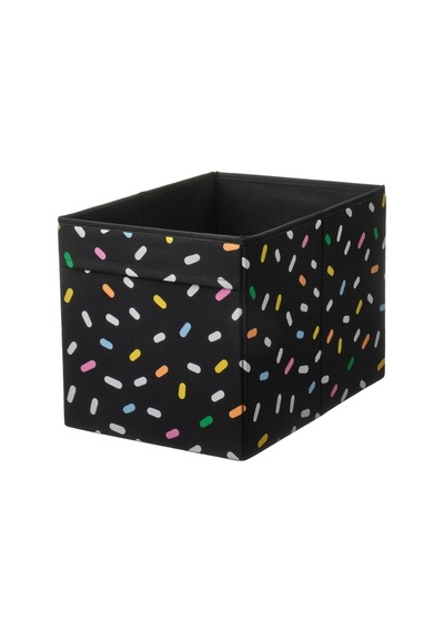 Skajare Kutu, Çok Renkli, 26x37x26 Cm Saklama Kutusu Oyuncak Kutusu Siyah - 868783730 Siyah