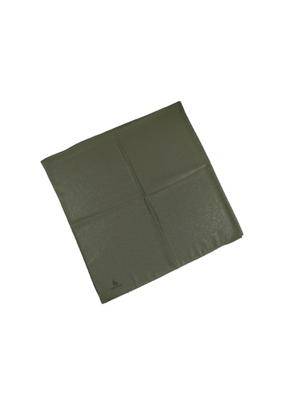 Mısırlı Eşarpları Queen Krep Simli Kadın Eşarp 110x110 Cm - Haki