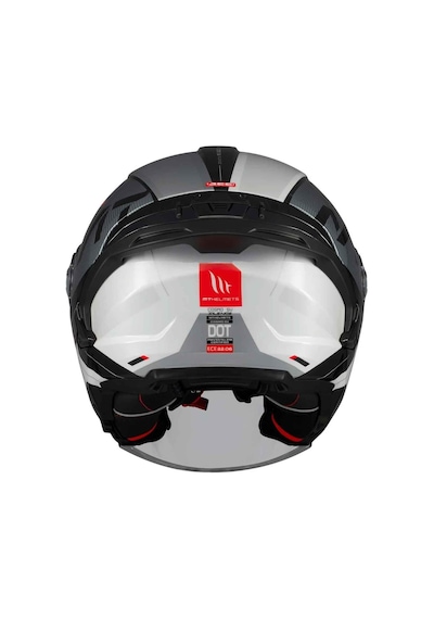 Mt Cosmo Sv Silince B2 Parlak Açık Kask Siyah - Gri