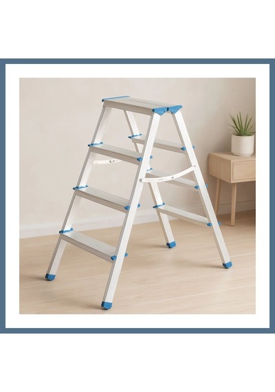 Buradabulabilirsin Alüminyum Çift Basamaklı Merdiven 92 Cm 4+4 Bbz 4 4
