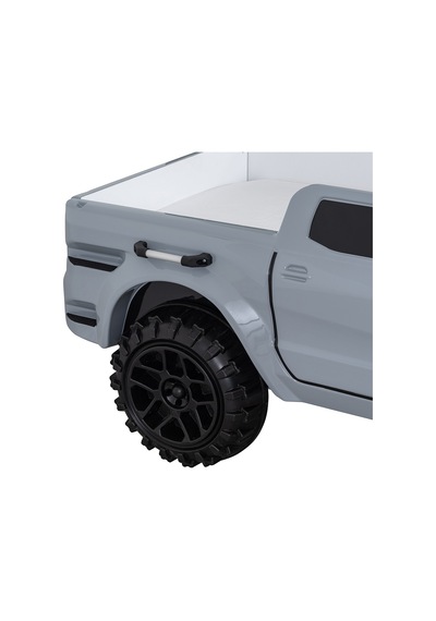 Setaymobilya Arabalı Yatak, Pickup Ledli Arabalı Yatak, 100X190 - Gri Setaymobilya Arabalı Yatak, Pickup Ledli Arabalı Yatak, 100X190 - Gri