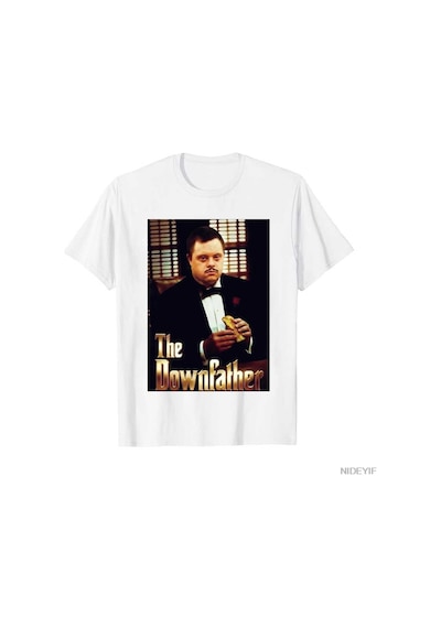 Flood Of Style The Downfathe Meme T-shirt Erkekler Kadınlar Için % 100% Pamuklu Tişörtler Kısa Kollu Üstler Beyaz
