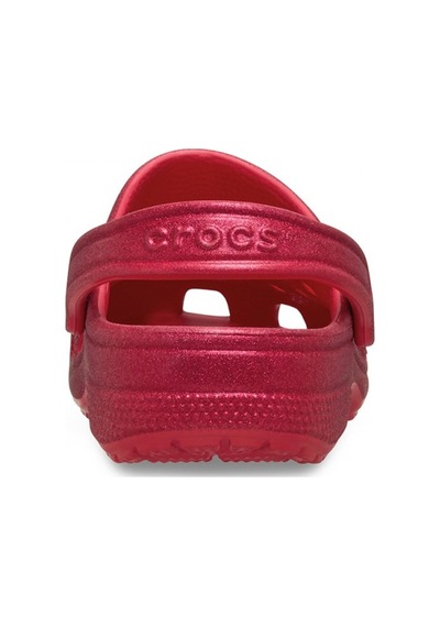 Crocs Classic Glitter Clog Terlik Sandalet 205942 7ca Kırmızı