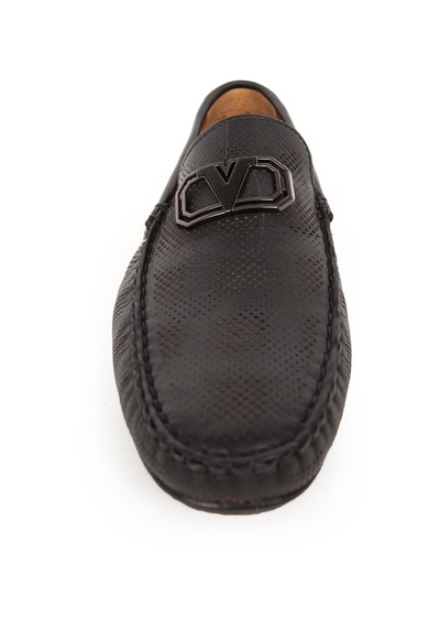 Marcomen Erkek Tokalı Casual Loafer Gerçek Deri 19389 Siyah