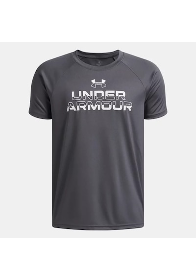 Under Armour Ua Tech Split Wordmark Ss Erkek Çocuk Tişört 1383010 1383010 027 027