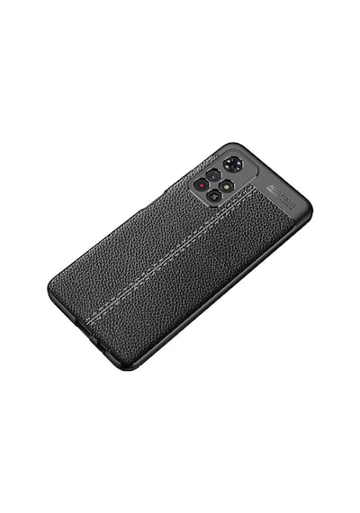 Xiaomi Poco M4 Pro 5G Kılıf Zore Niss Deri Desenli Silikon Kılıf