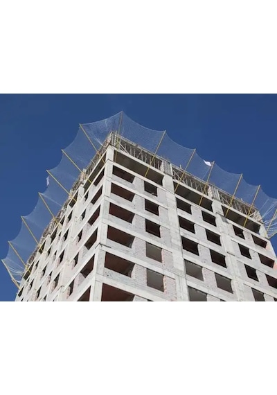 Nzl File Ambalaj Balkon Filesi - Güvenlik Filesi - 10 Cm Gözenek - 6 Mm İp - Merdiven Filesi - İnşaat Filesi - Balkon Ağı