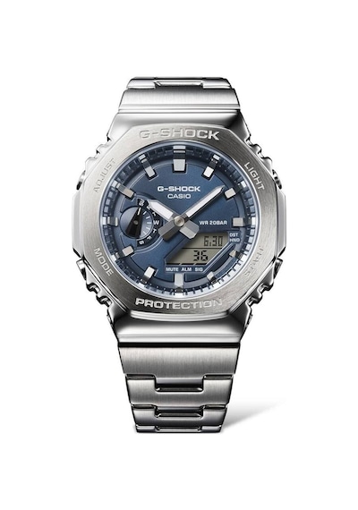 Casio Gm-2110d-2bdr Kol Saati Metalik Gri