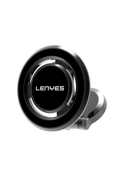 Lenyes Cr160 Magnetik Magsafe 360 Derece Oynar Başlıklı Araç İçi Telefon Tutucu Siyah