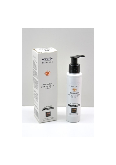 Skincare Kuru Ve Normal Ciltler Için 125 Ml Güneş Kremi Kolajen&aloe Vera&hyalüronik Asit