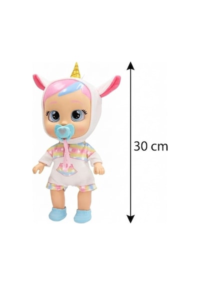 Ağlayan Bebek - İlk Adımlarını Atar Işıklı Ve Sesli Oyuncak Bebek 30 Cm Emzikli Ve Biberonlu Bebek 74936531