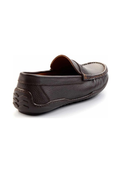 Bambi Kahve Leather Erkek Loafer Ayakkabı E01396070140 Kahve