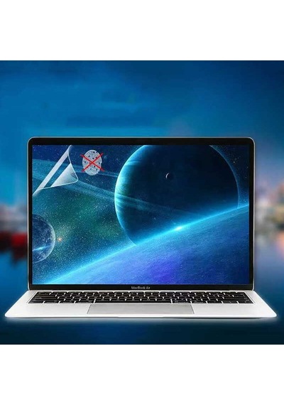 Apple Uyumlu MacBook Air 15 M2 2023 A2941 13.6 2022 A2681 Laptop Nano Esnek Ekran Koruyucu 2 Adet 001