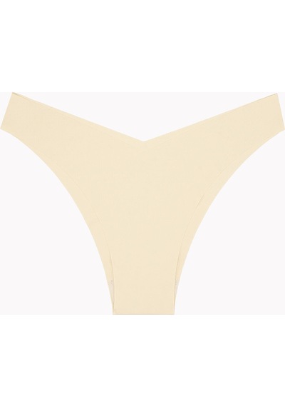Nbb Kadın Ten Bordo Cappuccino 3lü Lazer V Shape Brazillian Külot Çok Renkli