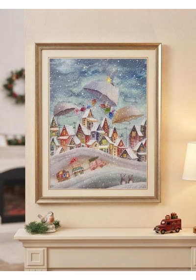260 Parça Kış Temalı Puzzle Kış Masalı Evinize Neşe Katacak Büyülü Bir Puzzle Deneyimi