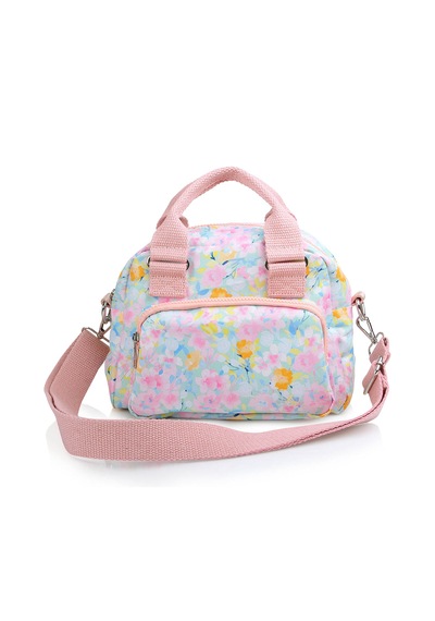 Kore Tarzı Çanta Crossbody, Desenli Kadın Omuz Çantası