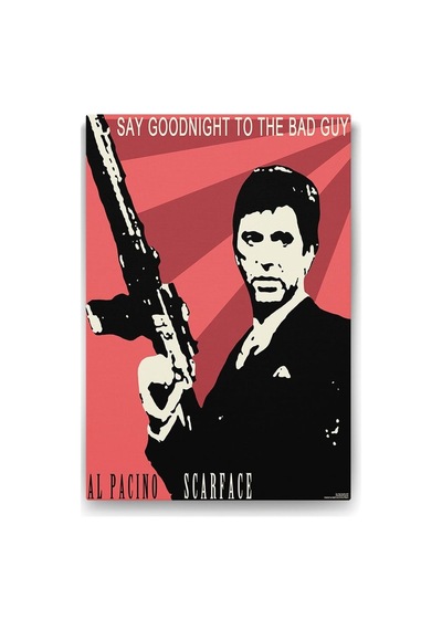 Pacino - Scarface Pop Art Tablosu - 70x100cm
