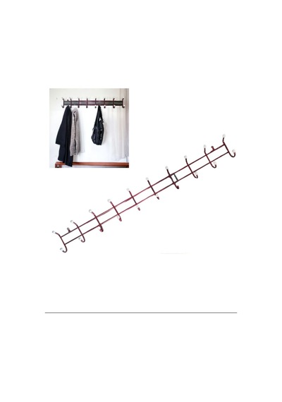 10'lu Lüx Duvar Askısı Royaleks-56409 Bordo