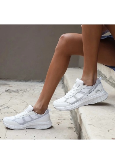 Jump 27366 A-full White Kadın Yürüyüş Ayakkabısı Beyaz Beyaz