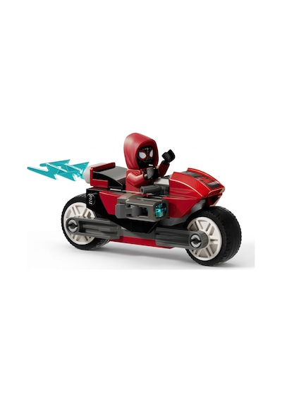 Lego Marvel 24 - Spider-man Miles Morales Ve Motoru Orijinal Minfigür