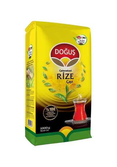 Doğuş Rize Çay 1 Kg - %100 Yerli Türk Çayı 6'li Avantaj Paketi - 6 Adet Tarı