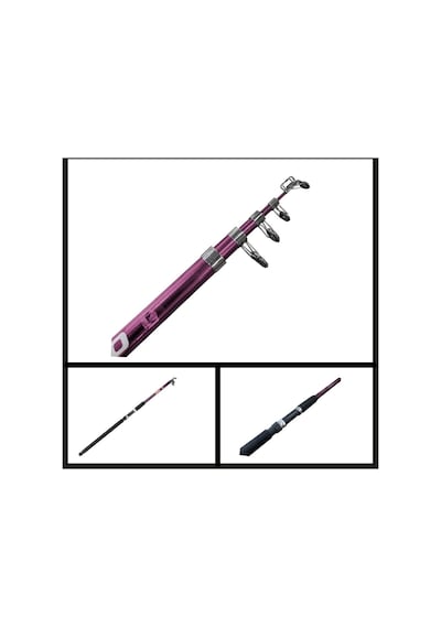 Uyguna-yakala 60-120 Gr Protackle Beacon 3.50 Mt Teleskopik Kamış Mor-ams.040
