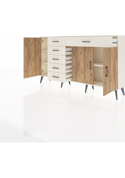 Arges Konsol 3 Raflı 6 Çekmeceli 3 Kapaklı 176x30x99 Aytaşı-çam/aytaşı Atlas Çam/aytası - Aytası Arges Konsol 3 Raflı 6 Çekmeceli 3 Kapaklı 176x30x99 Aytaşı-çam/aytaşı Atlas Çam/aytası - Aytası