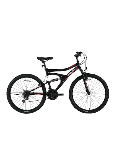Bisan Mts 4300 Dağ Bisikleti 40cm V 24 Jant 21vites Siyah Kırmızı Kırmızı - Siyah