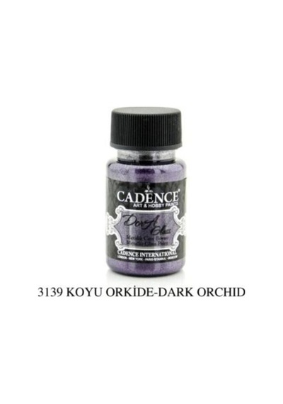 Dora Glass Metalik Cam Boyası 50 Ml. 3139 Koyu Orkide Diğer