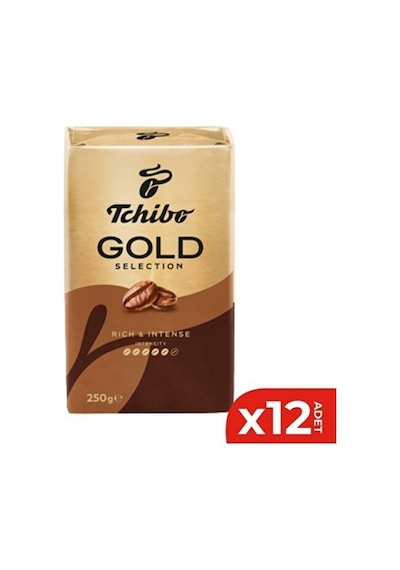 Tchibo Gold Selection Öğütülmüş Filtre Kahve 250 Gr X 12 Adet PKT.TCHIBO.002 Filtre