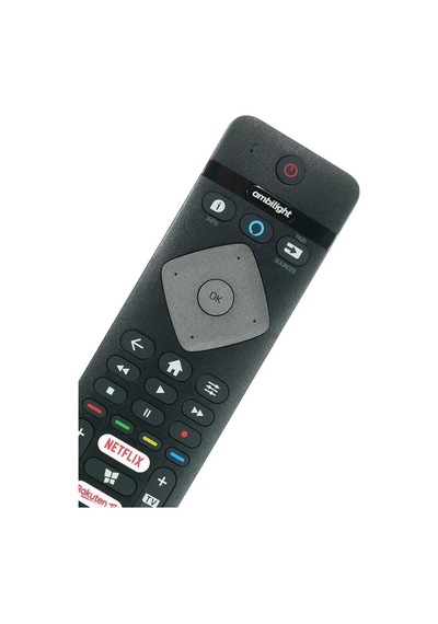 Philips İle Uyumlu Model 55pus7805/62 Mikrofonlu Smart Tv Kumanda