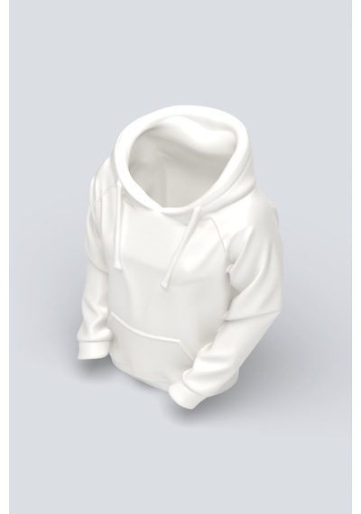 Hoodie Tasarımlı Dekoratif Kalemlik Beyaz