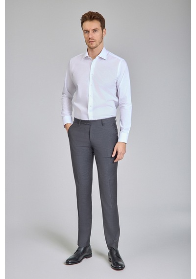 Bisse Erkek Dokuma Klasik Pantolon Füme Ppnk24knos001 D57 Füme