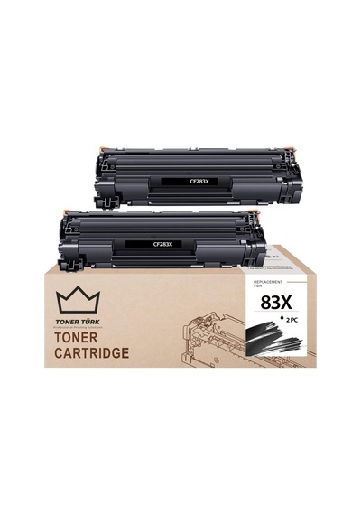 Hp Cf283x Uyumlu  Toneri 2'li Paket/ M201 / M225
