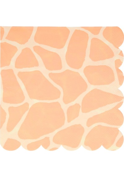 Meri Meri - Safari Napkins - Safari Peçete - L - 16'lı