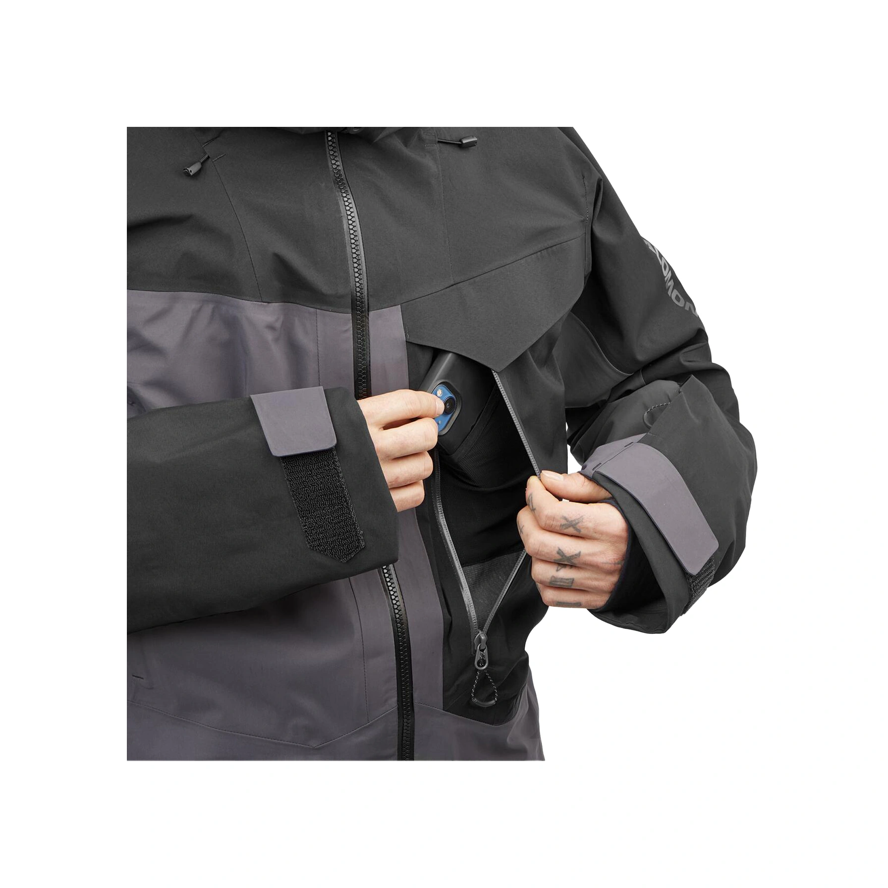 Salomon Moon Patrol Goretex Jkt M 41170 Siyah