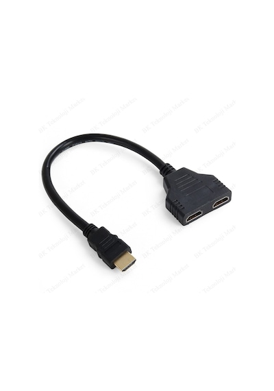 2 Port Hdmı Splitter Hdmı Çoklayıcı Kablo