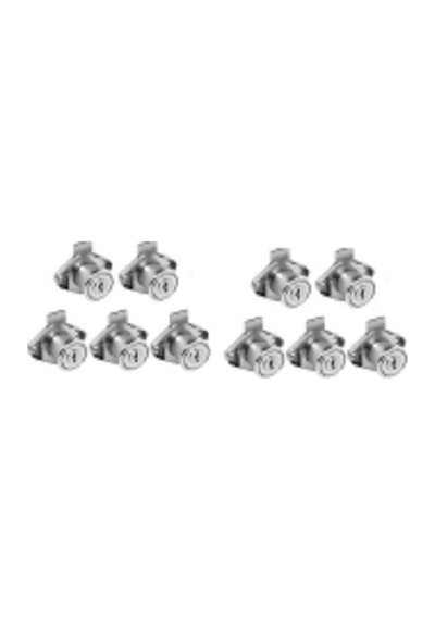 Oval Çekmece Ve Dolap Kilitleri 10 + 2 Adet 0.30 Mm