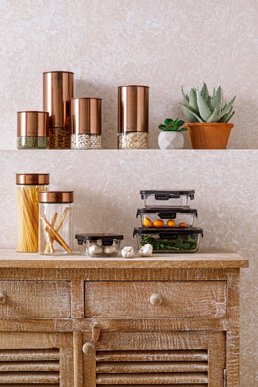 Pierre Cardin Gusto Copper Cam 20cm 2'li Kavanoz Seti Bakır