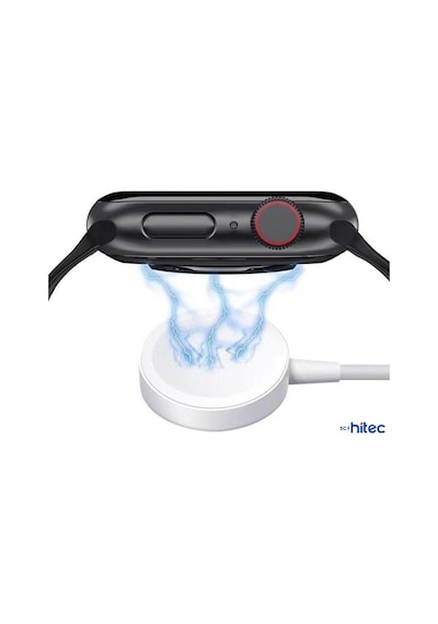 Schitec Hw22 Pro Akıllı Saat Kablosuz Şarj Aleti H11-hw-hk-dtno1-s8 Ultra-hello Modeller İle Uyumlu Beyaz