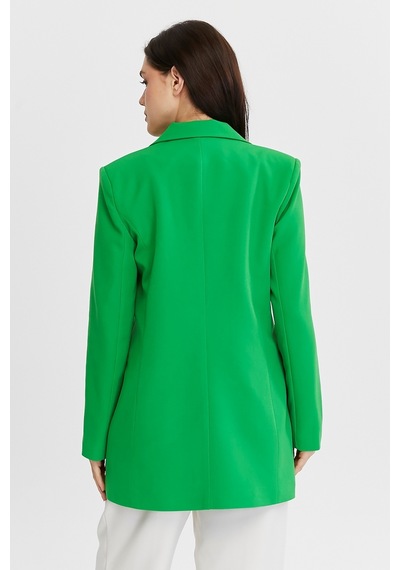 Oversize Dokuma Blazer Ceket 001