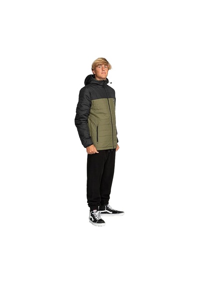 Billabong Surf Check Puffer Haki Haki
