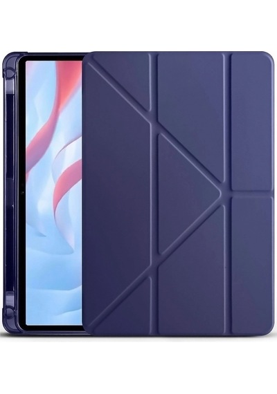 Huawei Honor Pad X9a Kalemlikli Mars Tablet Kılıfı - Lacivert Laptop Çantası